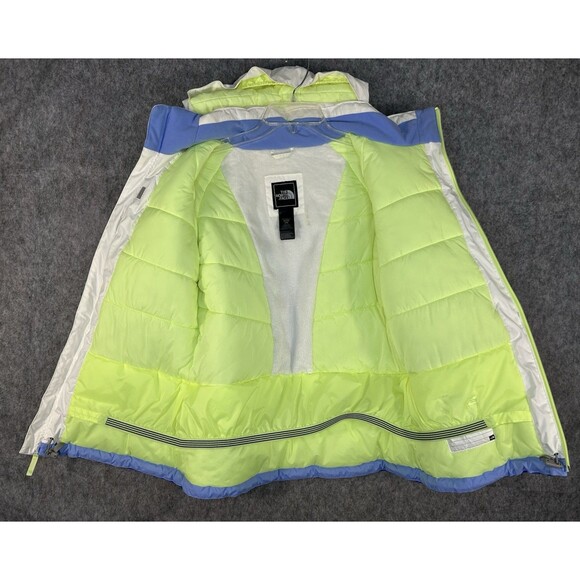 North Face Hyvent Juniors Size 18 XL Purple Jacket Coat with Hood Lined Winter - Picture 6 of 12